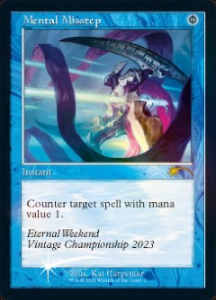Mental Misstep Player Reward Promo Retroframe